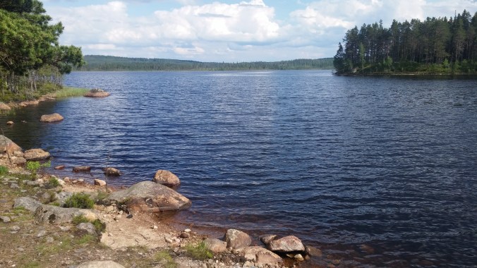 Bredsjön från nordväst. Foto: F.