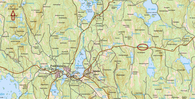 Klosstjärnen karta