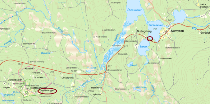 Noren och Luossastugan